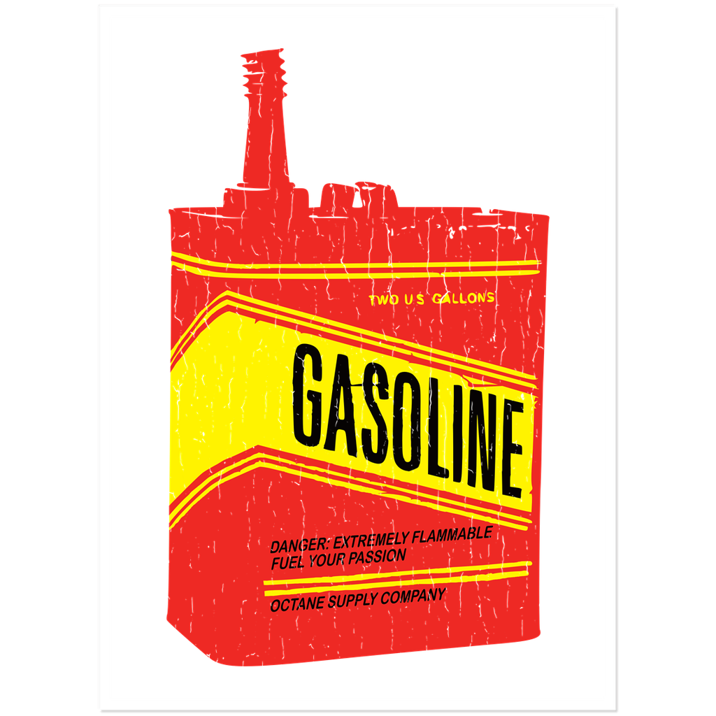 Vintage Gas Can - Premium Vinyl Stickers