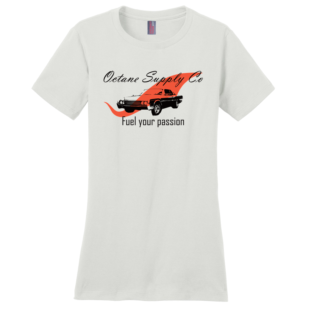 Octane Supply Company Women's Vintage Car Shirt