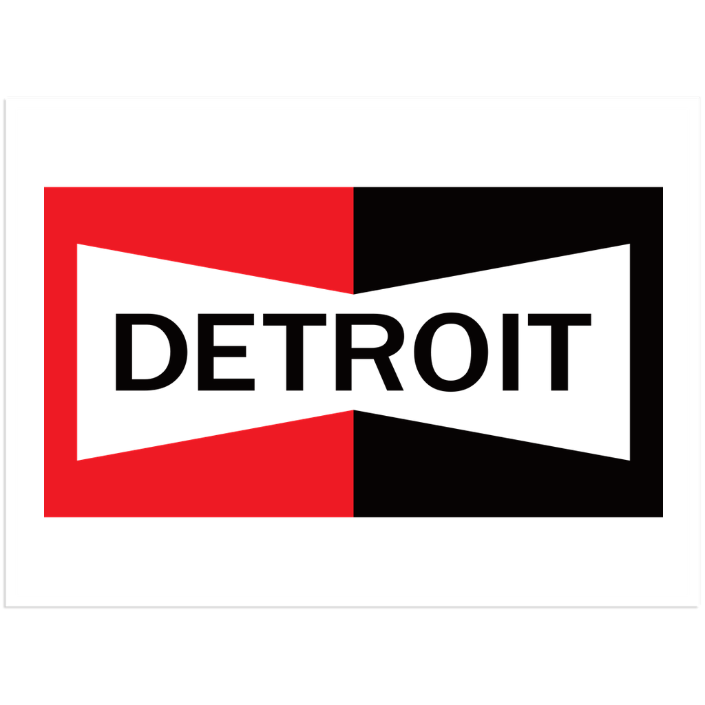 Detroit Classic - Premium Vinyl Stickers