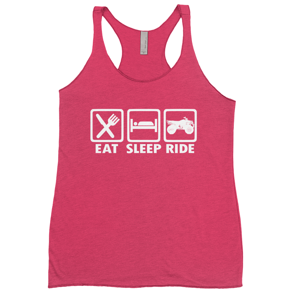 Eat Sleep Ride Women's ATV Tank Top