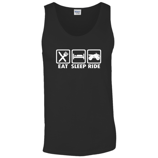 Eat Sleep Ride ATV Tank Top