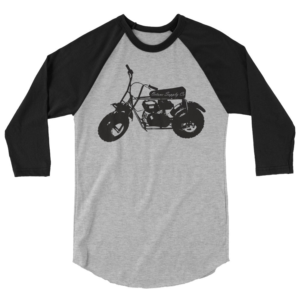 Midnight Rider - 3/4 sleeve raglan shirt