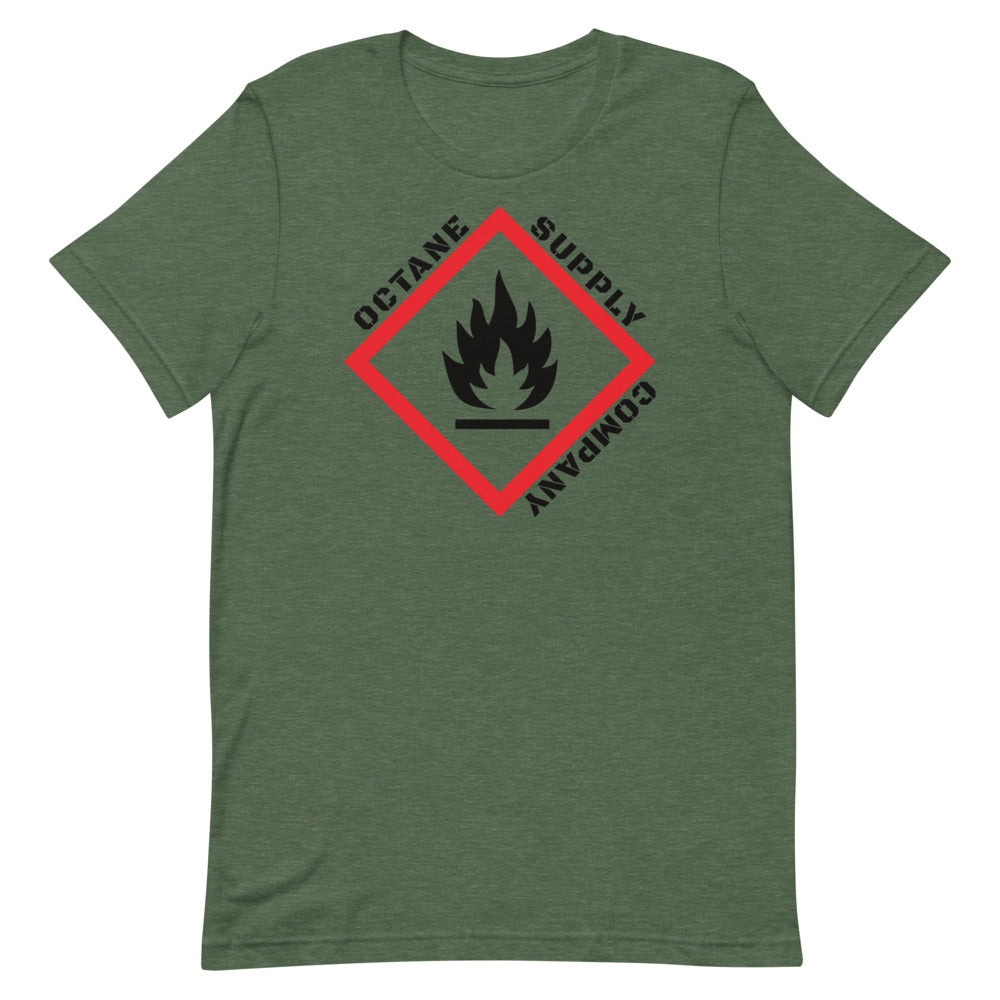Warning Flammable Liquid Men's T-Shirt